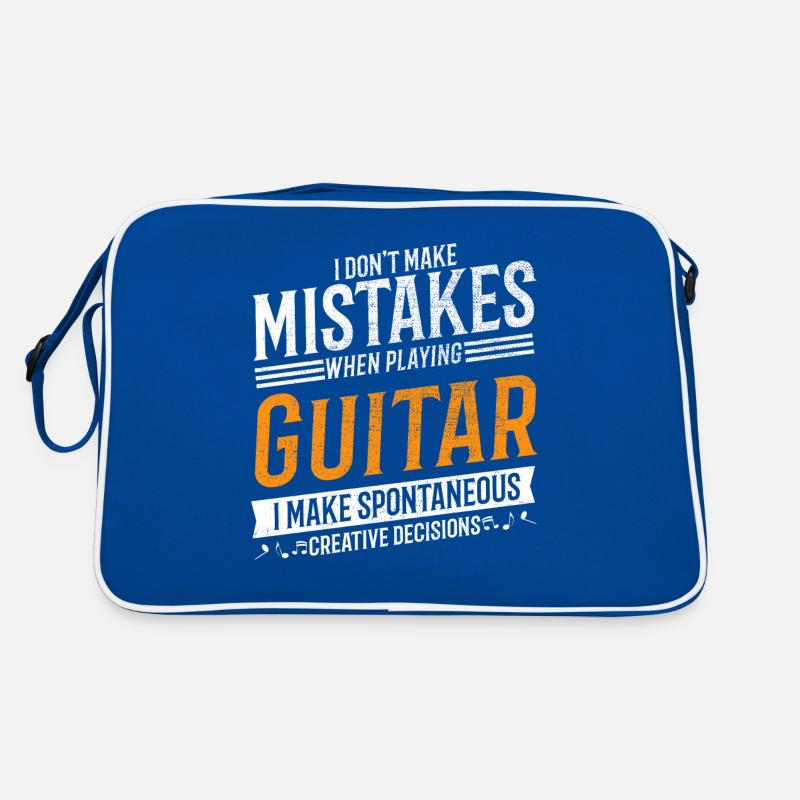 Guitar Music Lovers Creative Guitarist Retro Bag