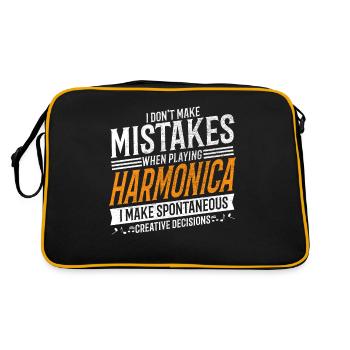Harmonica Creative Harmonica Player - Sac Retro - noir/or - Dos