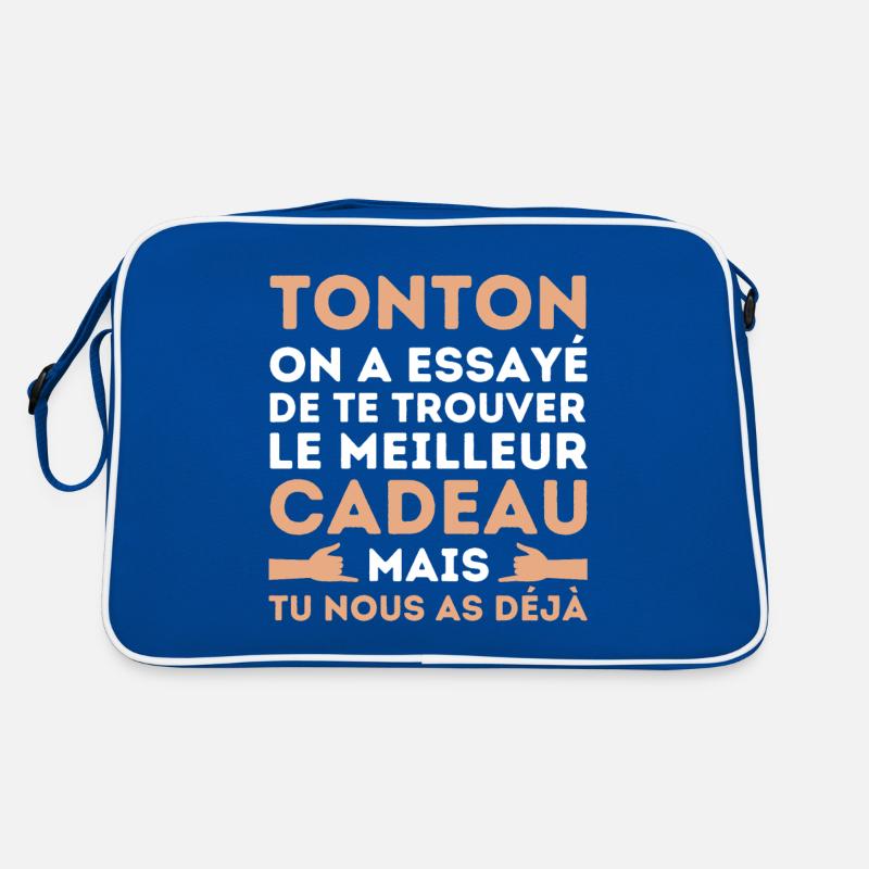TONTON On A Essayé De Trouver Le Meilleur Cadeau Sac Retro