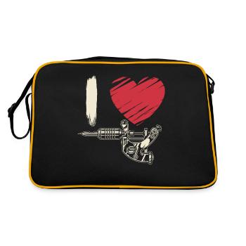 Tattoos Tattoo Artists Tattoo Artists Tattoo Artists - Retro Bag - black/gold - Back