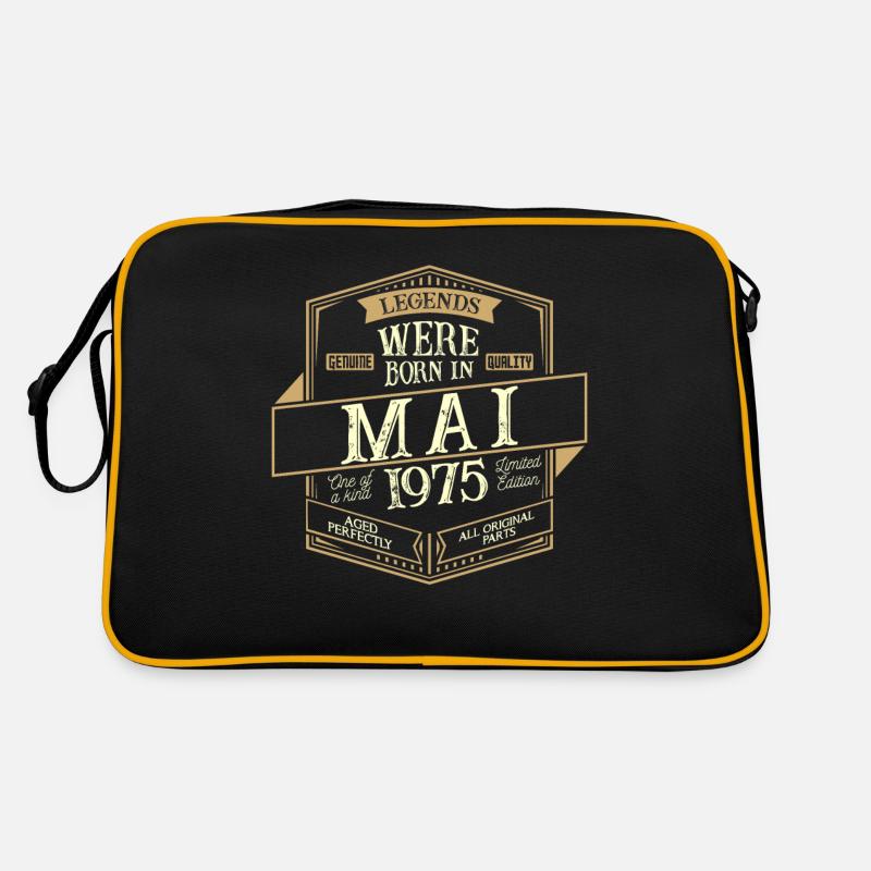 Mai 1975 Geburtstag Mann Retro Tasche