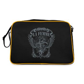 Yellowstone Kelly Reilly LA FEMME T-Shirt - Retro Bag - black/gold - Back