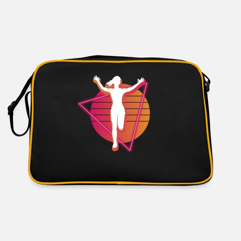Vaporwave Synthwave Marathon, Trail Running Sac Retro