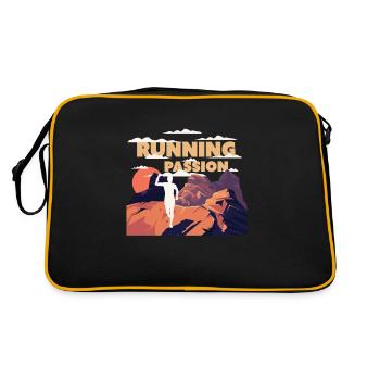 Marathon, Trailrunning Passion - Sac Retro - noir/or - Dos