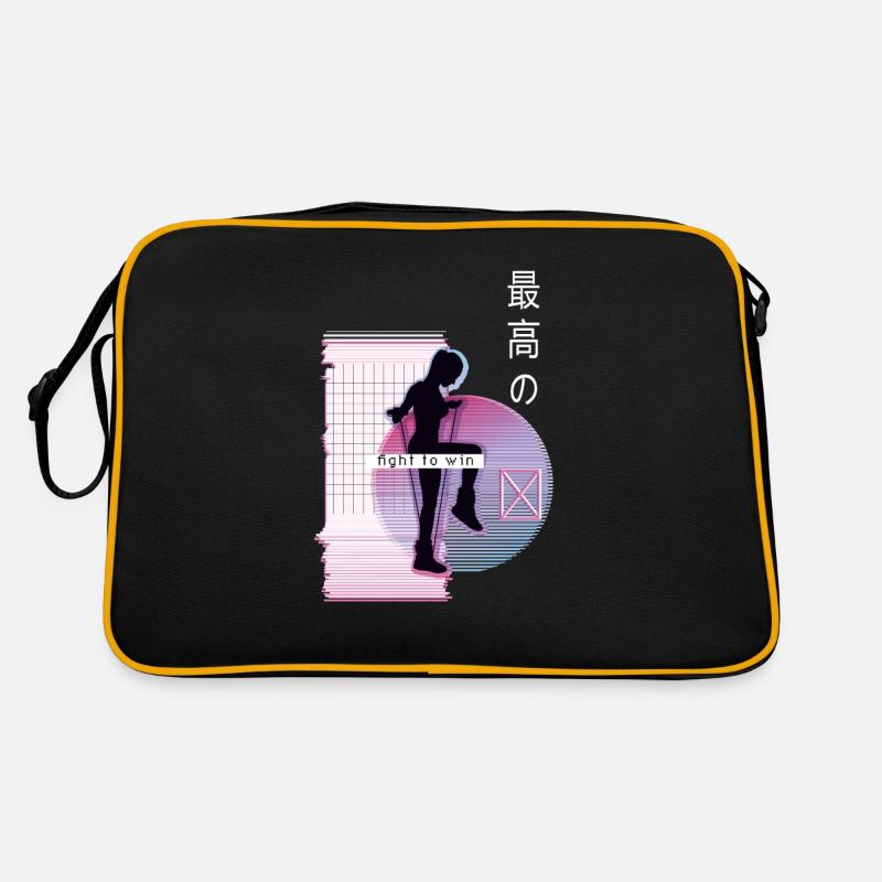 Vaporwave Metaverse Rope Jumping Retro Tasche