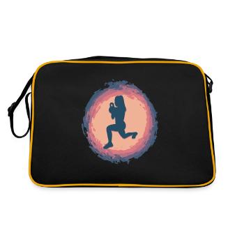 Splash HIIT - Retro Bag - black/gold - Back