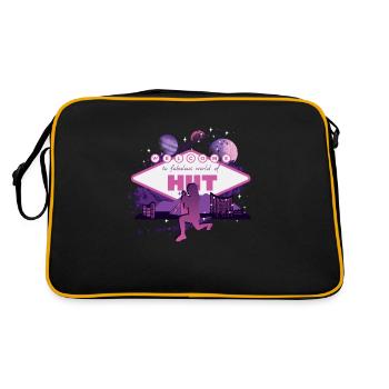 Fabuleux monde du HIIT - Sac Retro - noir/or - Dos