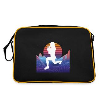 Vaporwave HIIT - Sac Retro - noir/or - Dos