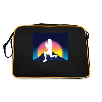 Vaporwave HIIT - Sac Retro - noir/or - Dos