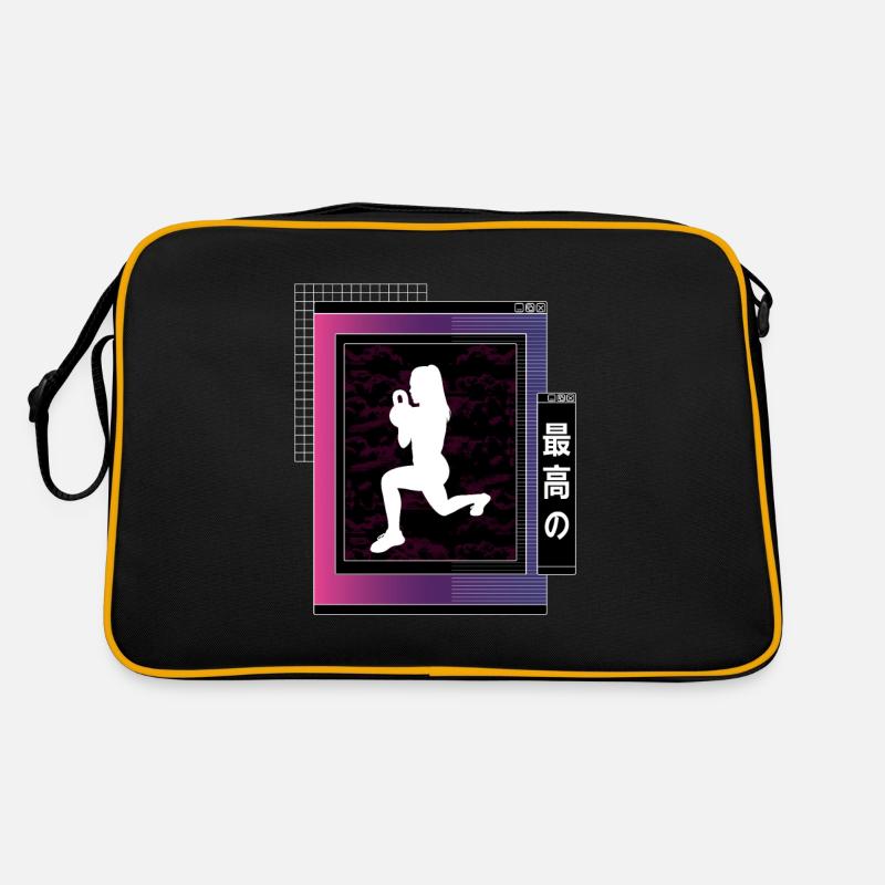 Vaporwave Metaverse HIIT Retro Tasche