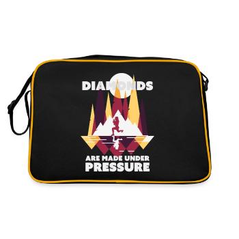 Diamants HIIT - Sac Retro - noir/or - Dos