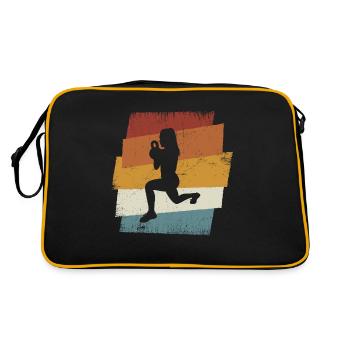HIIT rétro - Sac Retro - noir/or - Dos