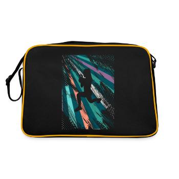 HIIT rétro - Sac Retro - noir/or - Dos