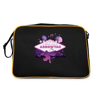 Fabuleux monde d’Arrowtag - Sac Retro - noir/or - Dos