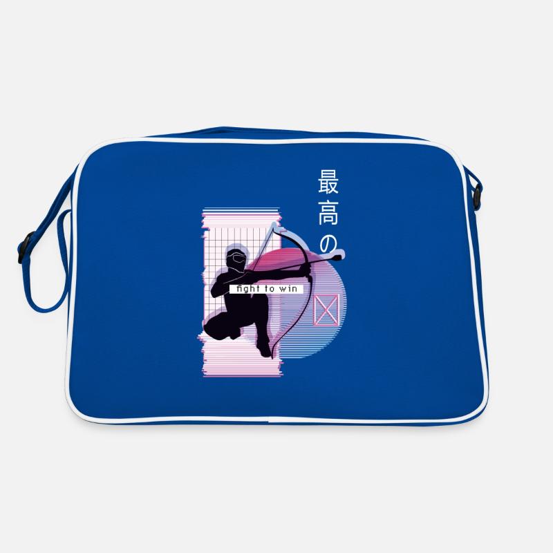 Vaporwave Metaverse Arrowtag Retro Bag