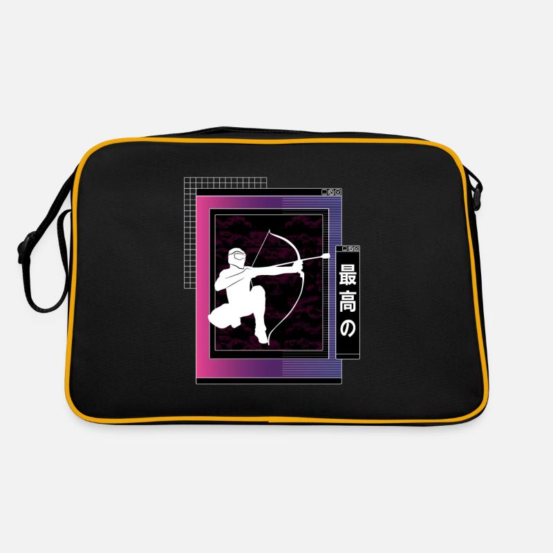 Vaporwave Metaverse Arrowtag Retro Tasche
