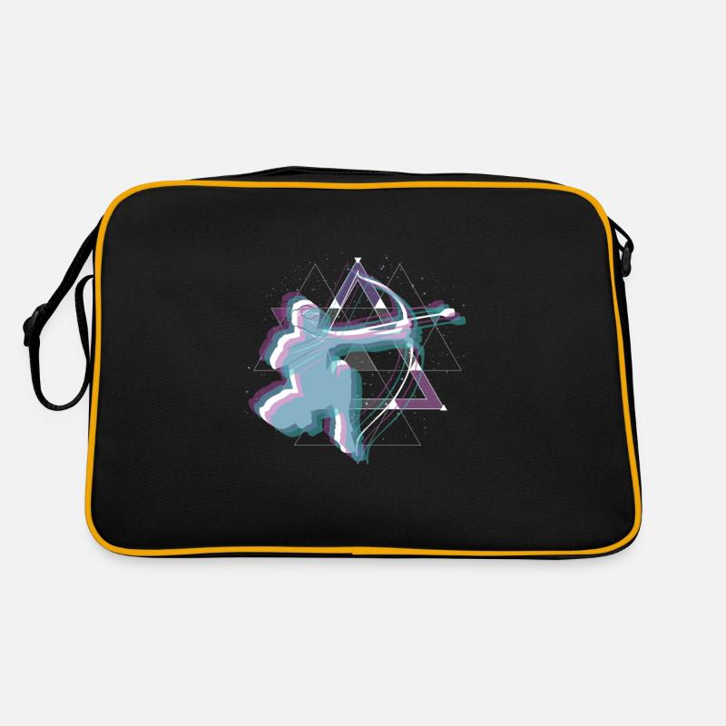 Balise fléchée Vaporwave Space Sac Retro