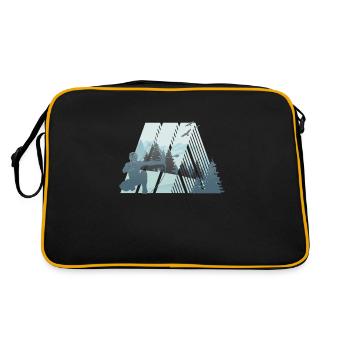 Arrowtag Tir à l’arc - Sac Retro - noir/or - Dos