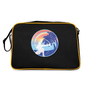 Arrowtag Tir à l’arc - Sac Retro - noir/or - Dos