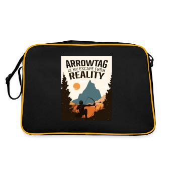Arrowtag, Tir à l’arc - Sac Retro - noir/or - Dos