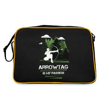 Arrowtag Passion - Sac Retro - noir/or - Dos