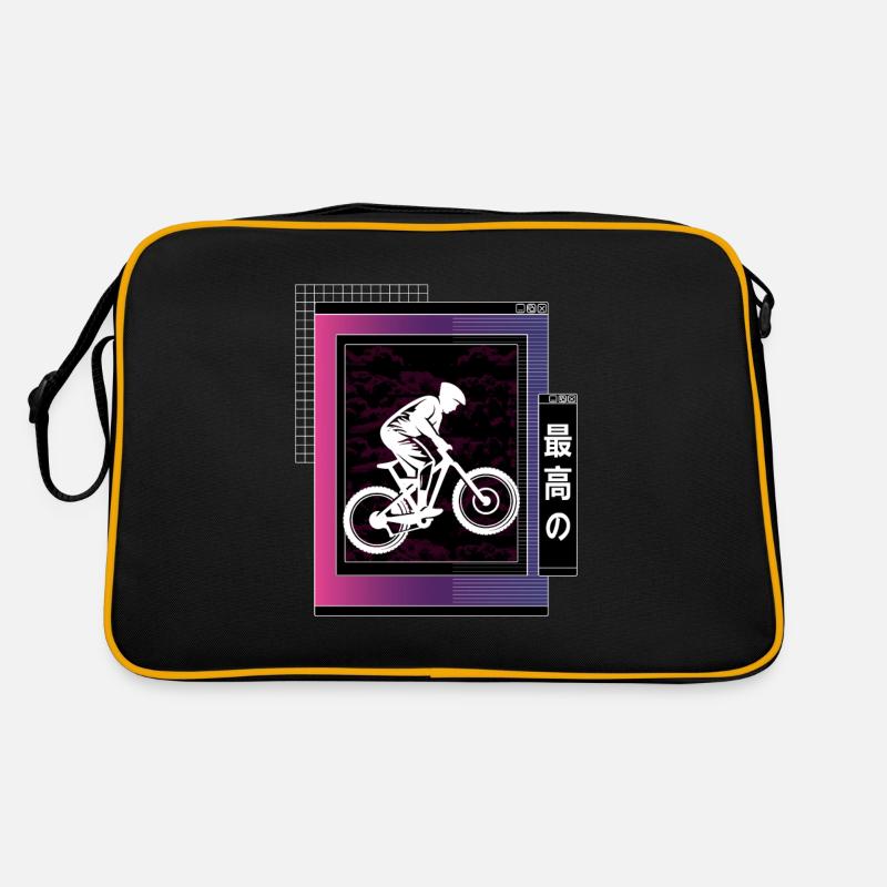 Vaporwave Metaverse Downhill Retro Tasche