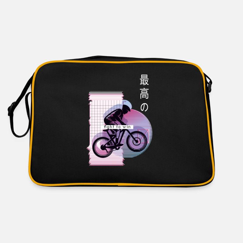 Vaporwave Metaverse Downhill Retro Tasche