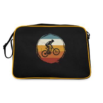 Descente rétro - Sac Retro - noir/or - Dos