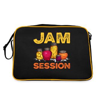 Jam Session Musicien Jelly WordPlay - Sac Retro - noir/or - Dos