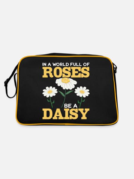 Daisy Femmes Sweet Flower - Sac Retro - noir/or - Dos
