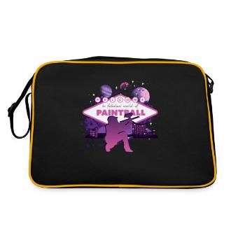 Fabuleux monde du paintball - Sac Retro - noir/or - Dos