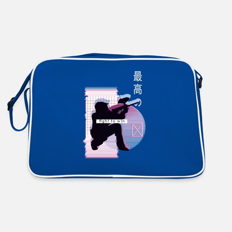 Vaporwave Metaverse Paintball Retro Bag