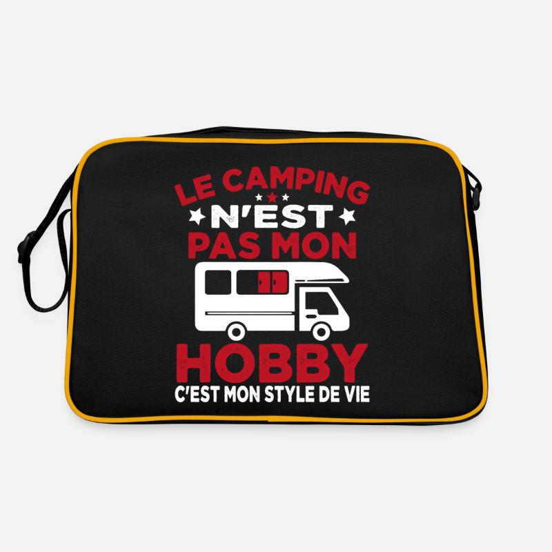 J'aime Camping C'est Mon Style De Vie Camping Car Sac Retro