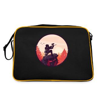 Joueur de Paintball Paintball - Sac Retro - noir/or - Dos