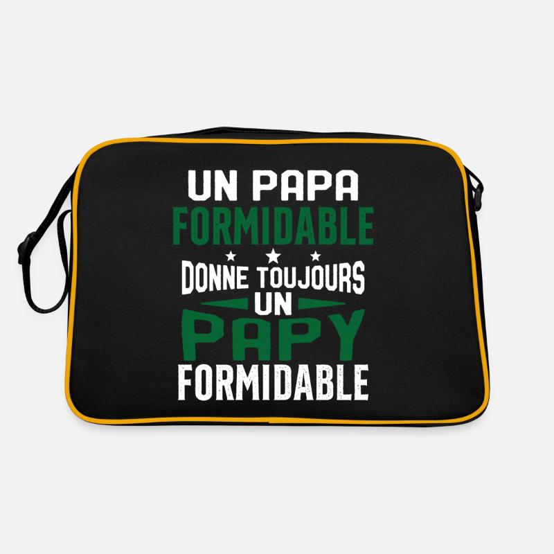 Un papa formidable donne Papy Cadeau formidable Sac Retro