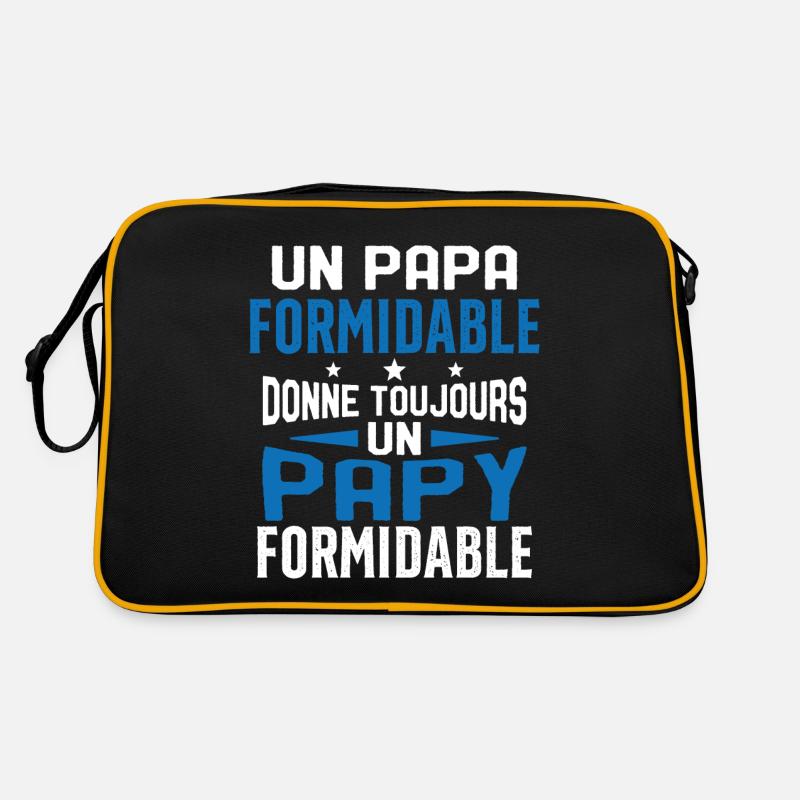 Un papa formidable donne Papy Cadeau formidable Sac Retro