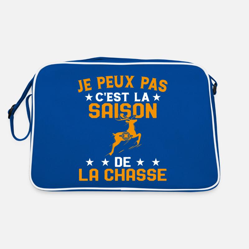 C'est La Saison De La Chasse Humour Chasseur Sac Retro