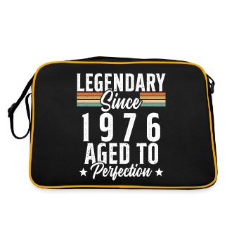 Légendaire Depuis 1976 - Sac Retro - noir/or - Dos