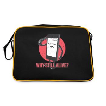 Things I Hate Funny Gamer Programmer Gift - Retro Bag - black/gold - Back