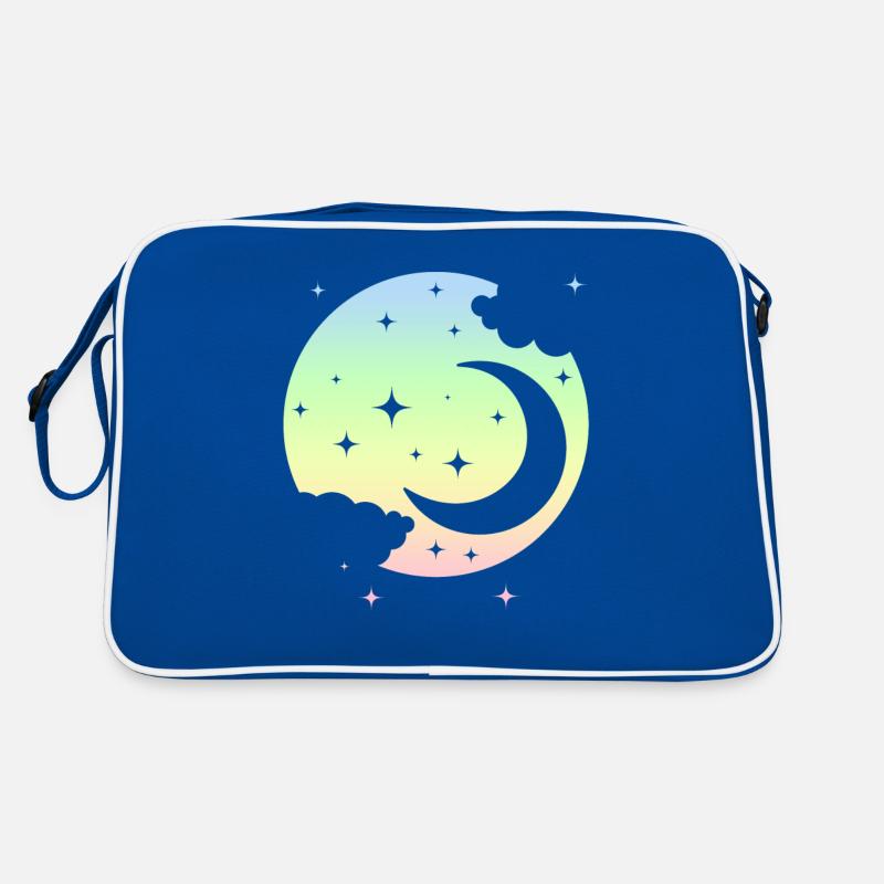 Kawaii Moon Pastel Goth Cute Retro Bag