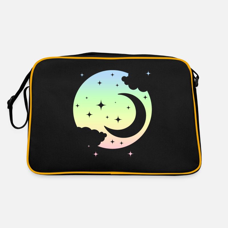 Kawaii Moon Pastel Goth Cute Retro Bag