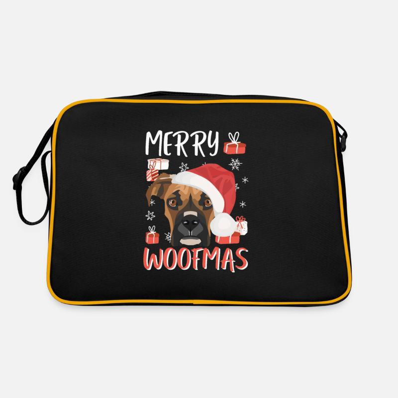 Boxer Joyeux Noël Sac Retro