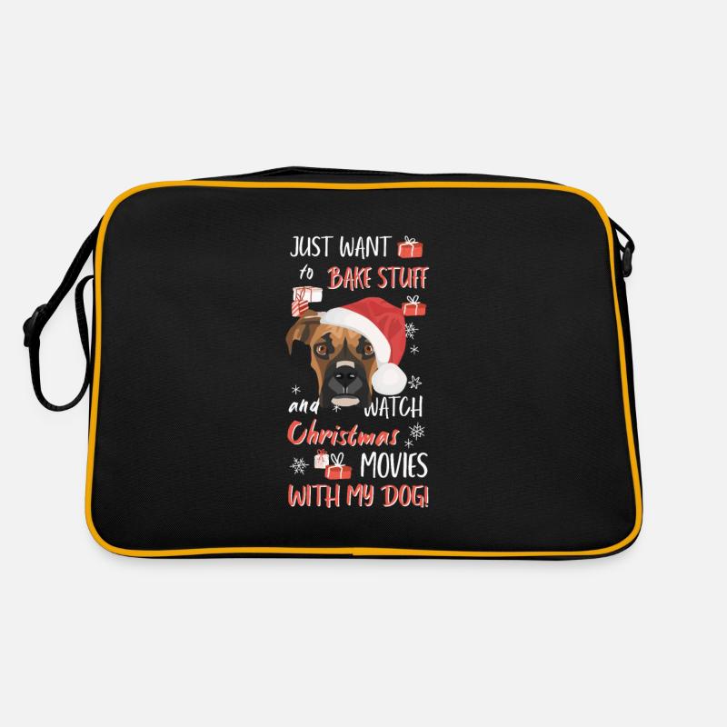 Boxer Joyeux Noël Sac Retro