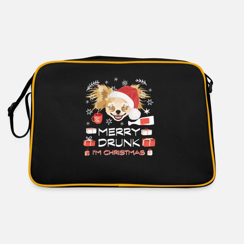 Marché de Noël de Chihuahua Sac Retro