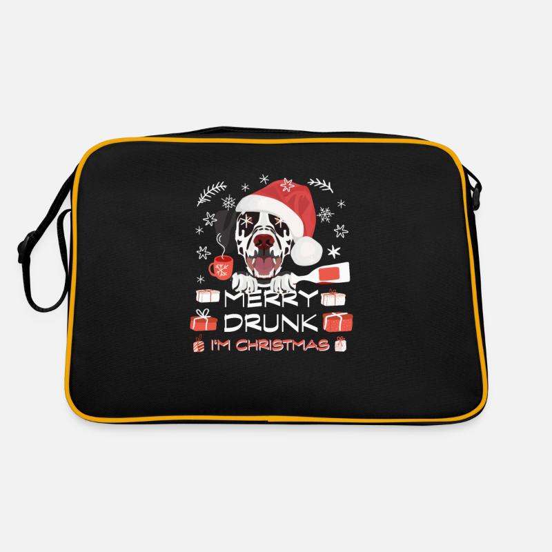 Marché de Noël dalmate Sac Retro
