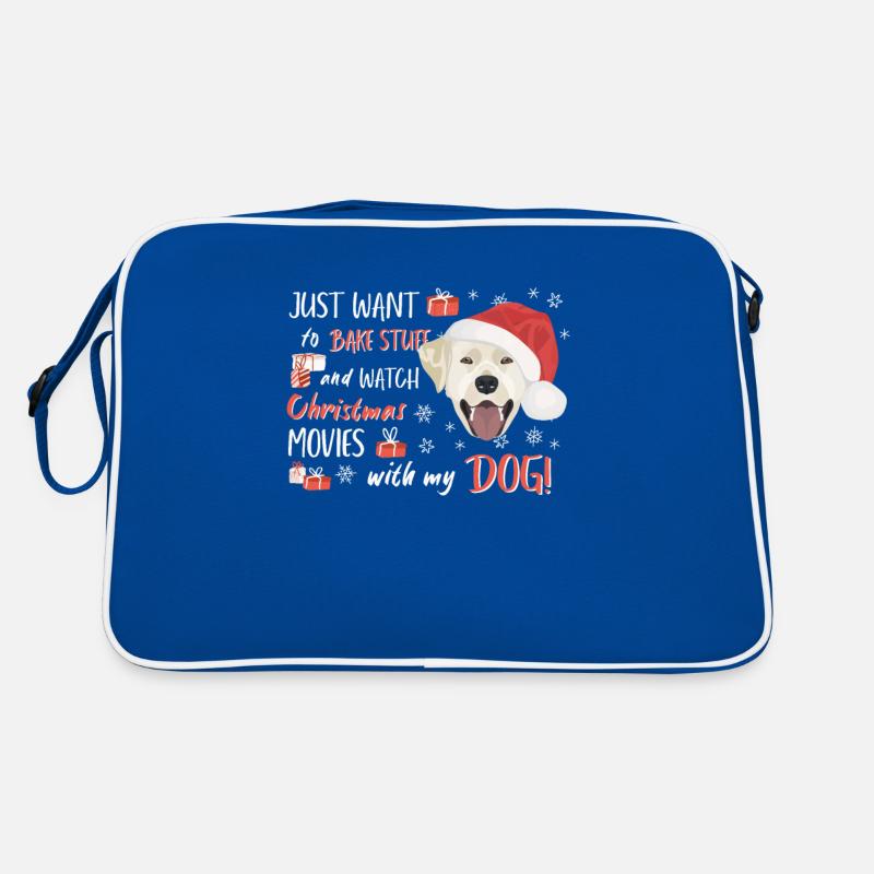 Joyeux Noël Labrador Sac Retro