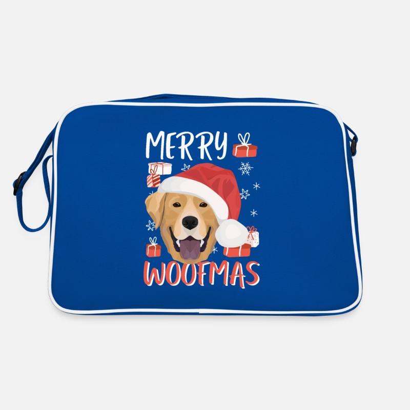 Joyeux Noël Labrador Sac Retro
