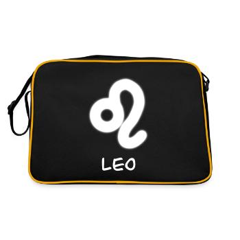 Leo Horoscope by HOB Products - Retro Bag - black/gold - Back