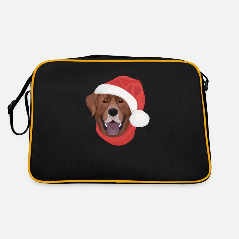 Joyeux Noël Labrador Sac Retro