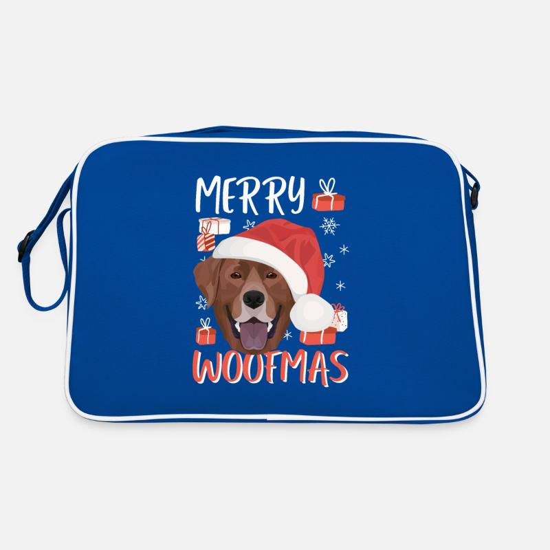 Joyeux Noël Labrador Sac Retro